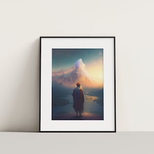 The Journey | Guru Nanak Dev Ji | Sikh Art | Digital Wall Art | Digital Download | Digital Print Art | Oil Painting | Art