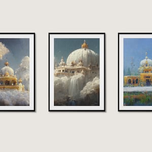 Sikh Art | Digital Wall Art | Digital Download | Digital Print Art | Oil Painting
