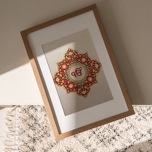 Ik Onkar| Sikh | Anandpur sahib | Waheguru Sikh art painting Digital Sikh Wall Art Sikh Home Decor Printable | Gurbani | Sikh quote