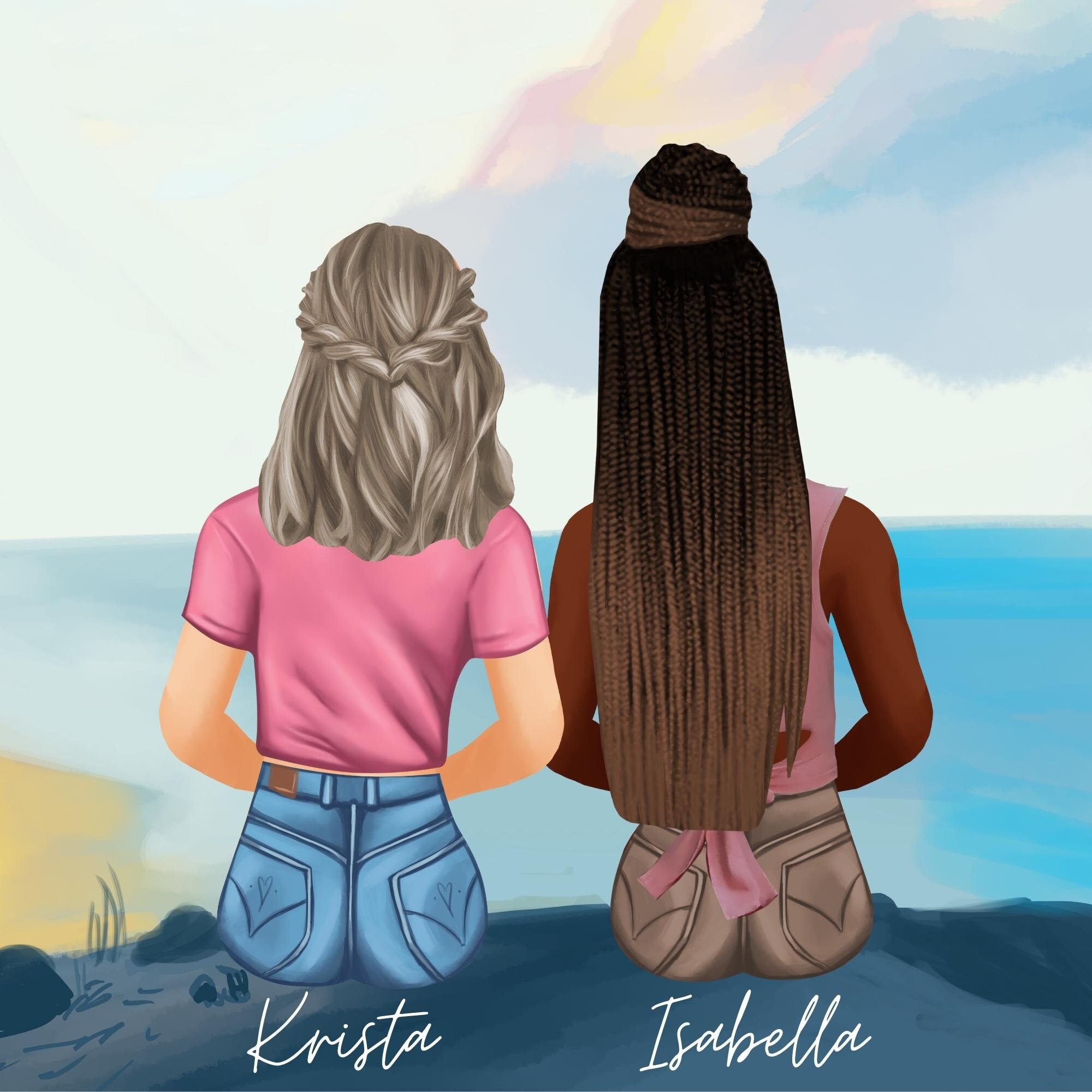 Best friends  Bff drawings, Tumblr drawings, Tumblr girl drawing