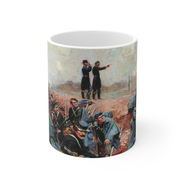 Civil War Painting Coffee Mug