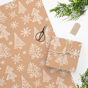 Christmas Tree Wrapping Paper for Holiday Gifting