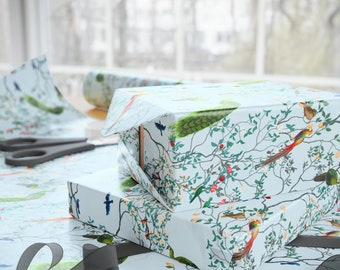 Chinoiserie Wrapping Paper, Spring Gift Wrap