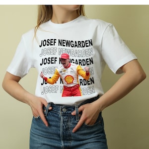 Josef Newgarden Indycar Unisex Jersey Short Sleeve T-shirt / Indycar Josef Newgarden Graphic Art  Unisex  Short Sleeve Tee