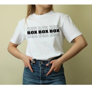 Formula 1 Box Box Box Shirt / Unisex Softstyle Box, Box, Box, T-Shirt, Formula 1 T-Shirt
