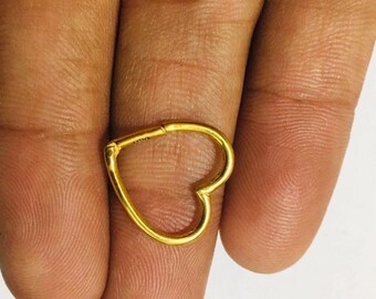 Sterling Silber Herz Charm Lock: Zu öffnender Schmuck Stecker Zoll/Zollfrei