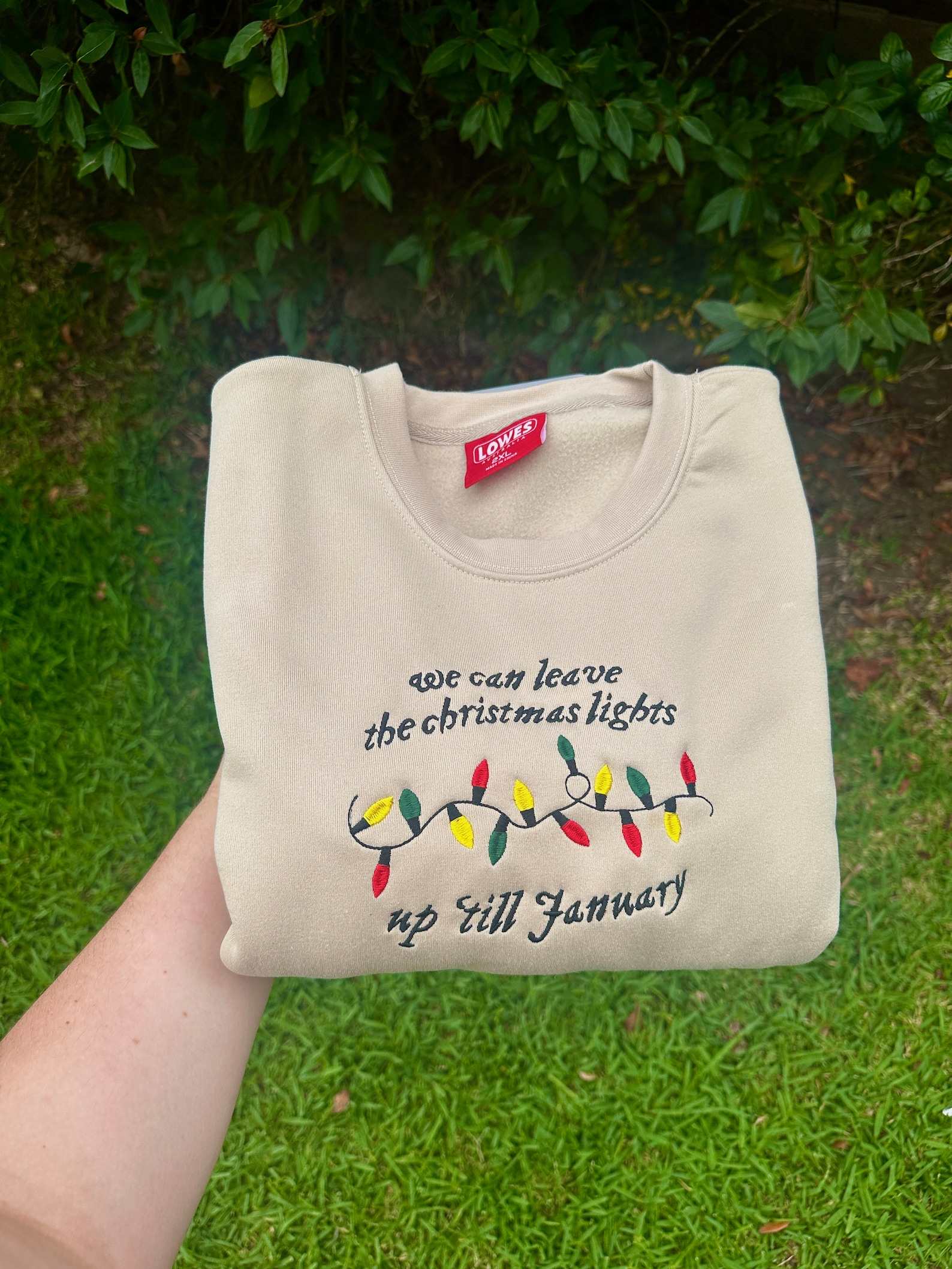 T.S 'we Can Leave the Christmas Lights up 'till Etsy UK