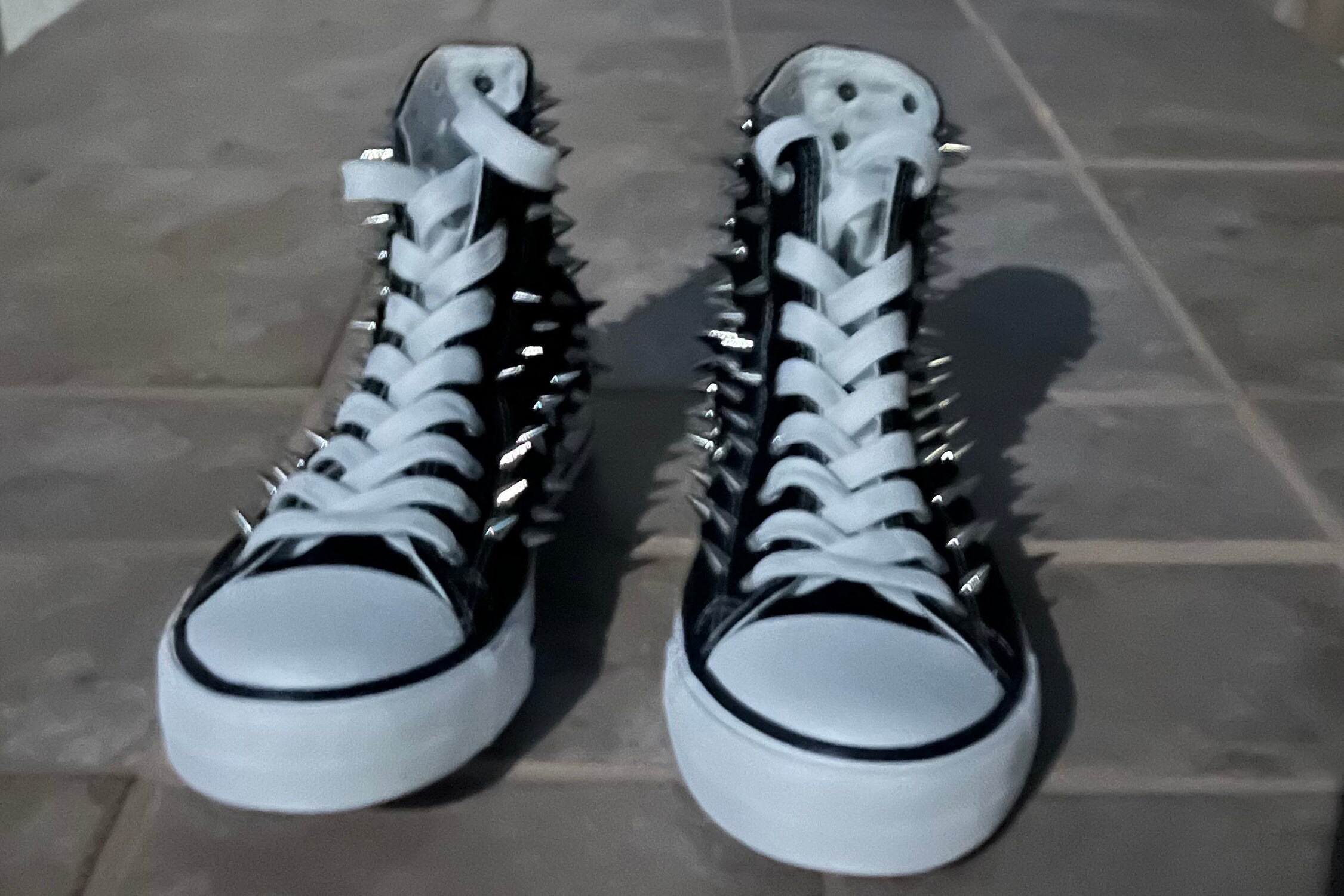 spiked ice shoes