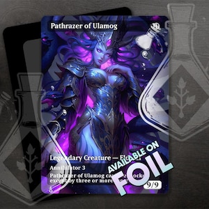 Pathrazer von Ulamog - Wunderschöne alternative voll benutzerdefinierte Kunst - Bezaubernde Mistress of Haunting Horror - Anime Waifu