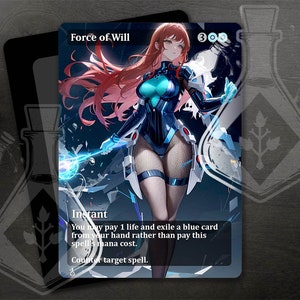 Forza di volontà - Splendida grafica alternativa completamente personalizzata - Eleganza azzurra: The Pretty Blue Waifu - Anime