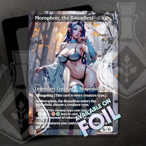 Morophon, el Ilimitado - Arte personalizado completo alternativo - Magnífico cambiaformas: Belleza en todas sus formas - Terror