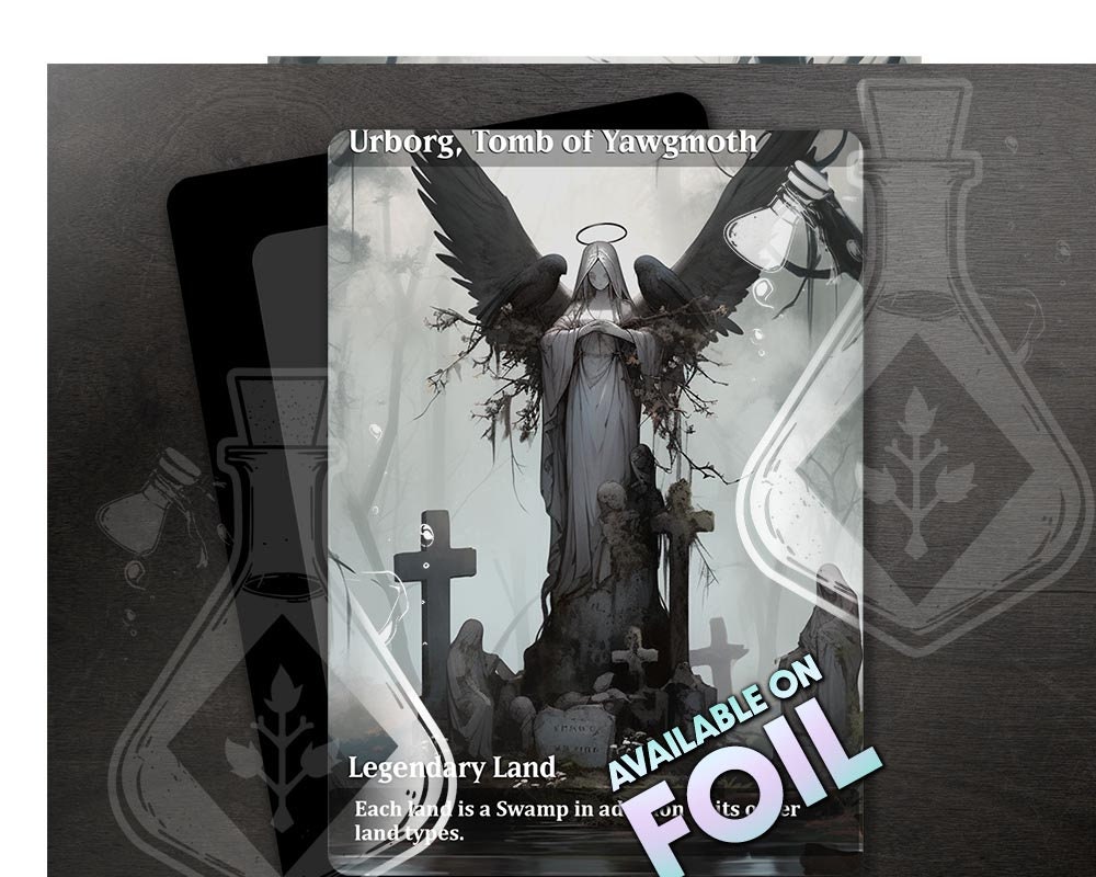 Mtg Altered Art Swamp - Etsy
