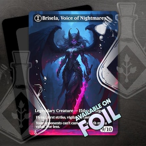 Brisela, Stimme der Albträume - Alternate Full Custom Art Wunderschönes - Wunderschöner Alptraum: Angelic Horror, Grausame Anziehungskraft - Anime waifu