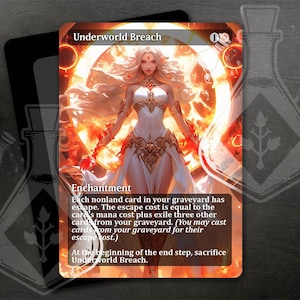 Underworld Breach - Magnífico arte personalizado completo alternativo - Abyssal Queen: Regent of the Departed - Waifu Anime
