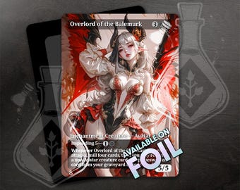 Señor supremo de Balemurk: magnífico arte alternativo personalizado completo: seductor horror Wraith: fascinante y malévolo: anime waifu
