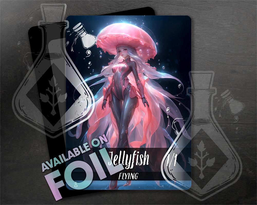 Magic the Gathering Jellyfish Token - Etsy