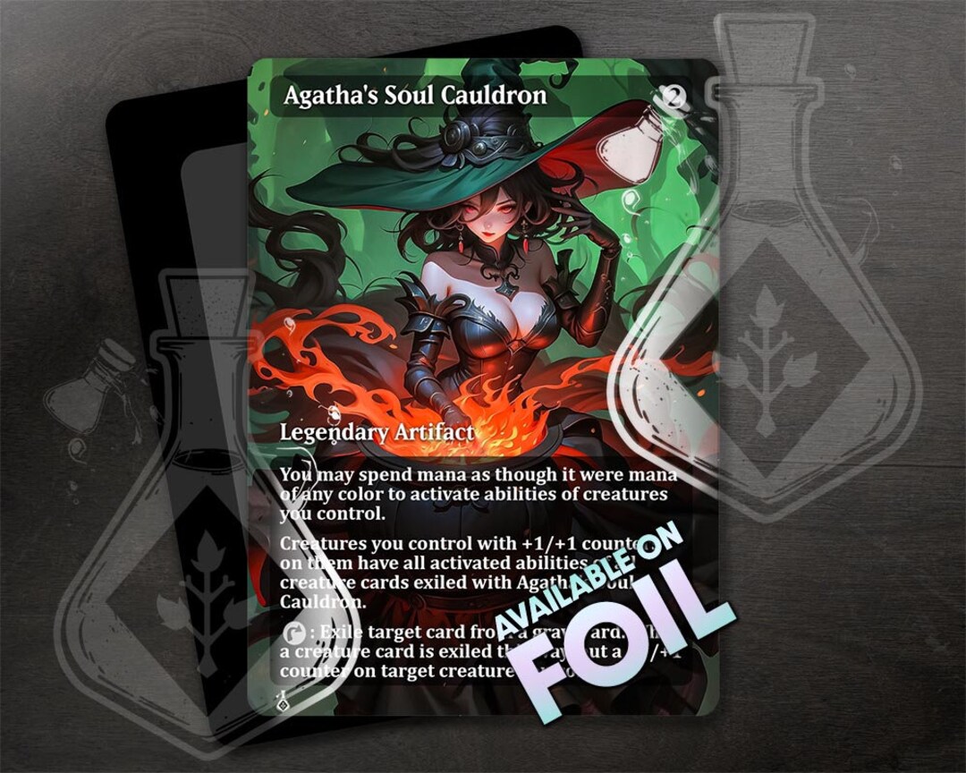 Agatha's Soul Cauldron - Gorgeous Alternate Full Custom Art
