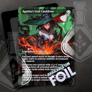 Agatha's Soul Cauldron - Full Art Custom Card - Etsy