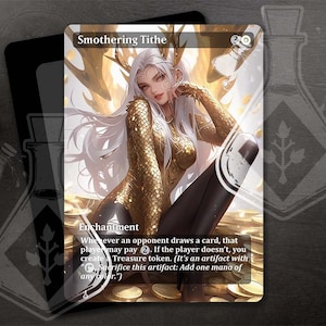 Smothering Tithe - Gorgeous Alternate Full Custom Art - golden