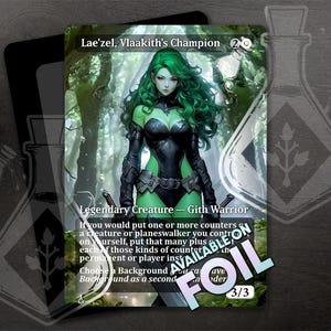 Lae'zel, Vlaakith's Champion - Wunderschöne Alternative, Full Custom Art - Wunderschöner Champion Krieger: Ruhm und Anmut vereint - Waifu Anime