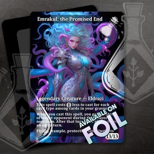 Emrakul, das versprochene Ende - Wunderschöne alternative voll angefertigte Kunst - Magnificent Mistress of Fright: Divine and Deadly - Anime Waifu