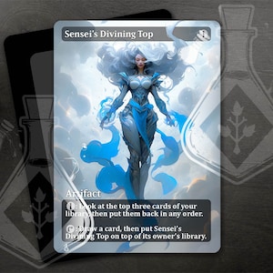 Sensei's Divining Top - Increíble arte alternativo completo personalizado - Anime Gorgeous Sky Goddess