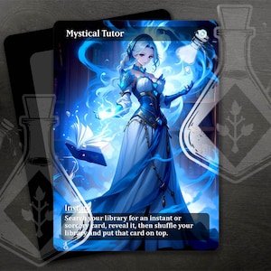 Tuteur mystique - Art personnalisé complet alternatif magnifique - Mentor mage séduisant : sorcière gracieuse des charmes - Anime Waifu