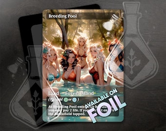 Breeding Pool - Gorgeous Alternate Full Custom Art - Beautiful women anime waifus