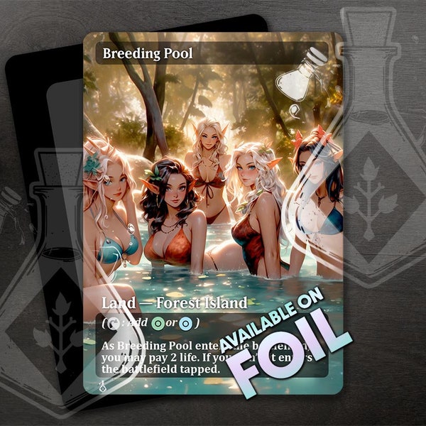 Breeding Pool - Gorgeous Alternate Full Custom Art - Beautiful women anime waifus