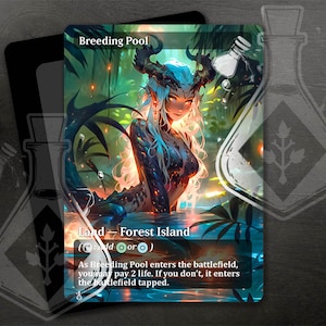 Breeding Pool - Gorgeous Alternate Full Custom Art - Waifu Demon Queen Swamp
