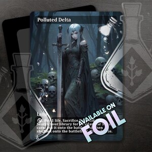 Polluted Delta - Wunderschöne alternative Full Custom Art - Herrin des verbotenen Deltas - Waifu Anime