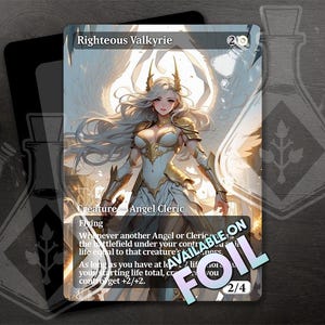Righteous Walkyrie - magnifique autre art personnalisé complet - ange de pureté : gracieux, vertueux et resplendissant - Waifu Anime