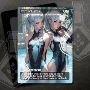 Vidas paralelas - Increíble arte alternativo completo personalizado - Anime Twins