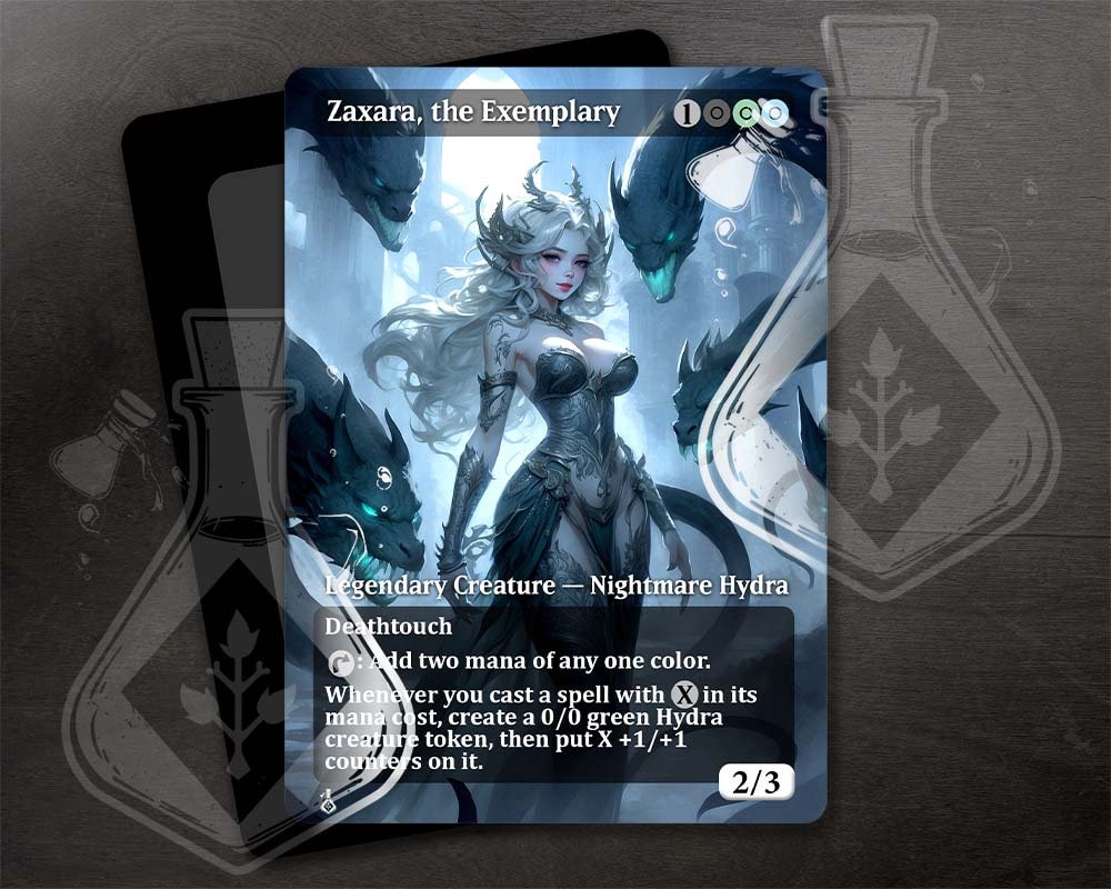 Zaxara, the Exemplary - Amazing Alternate Full Custom Art - Regal
