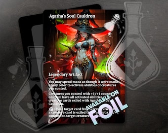 Agatha's Soul Cauldron - Full Art Custom Card - Etsy