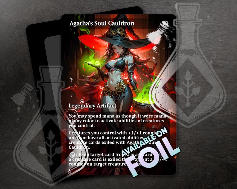 Agatha's Soul Cauldron - Gorgeous Alternate Full Custom Art