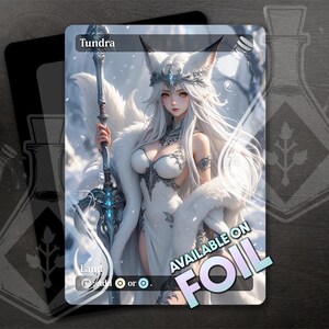 Tundra - Wunderschöne Alternate Full Custom Art - Tundra Jägerin: Mistress of the Eternal Blizzard - Waifu Anime