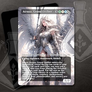 Atraxa, Großartiger Einiger - Erstaunliche Alternative, Volle Kunden Kunst - Anime Waifu - Himmlische Kommandant: Angelic Führung Essenz