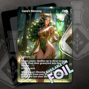 La bendición de Gaea - Increíble arte alternativo completo personalizado - Anime Waifu - Ninfa del bosque: La belleza natural de Pretty Elf