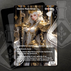 Reina Marchesa - Magnífico arte alternativo completo personalizado - Regal Warrior: Beauty Reigns Over Battlefield - Anime waifu