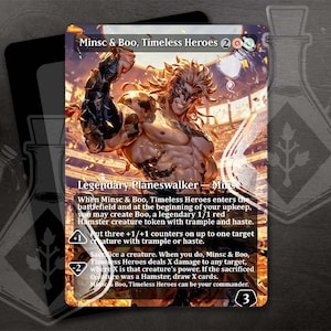 Minsc & Boo, Timeless Heroes - Wunderschöne Alternative, Full Custom Art - Strahlender Champion: Mit einem Lächeln gewinnen - Husbando