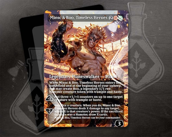 Minsc & Boo, Timeless Heroes - Gorgeous Alternate Full Custom Art - Radiant  Champion: Winning with a Smile - Husbando