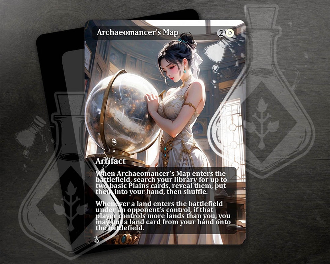 Archaeomancer's Map - Gorgeous Alternate Full Custom Art - Enchanting ...