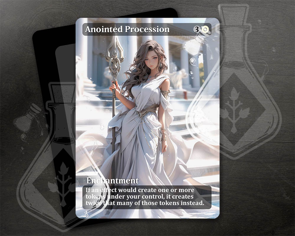 Gesalbten Prozession - Wunderschöne Alternative Full Custom Art - Wunderschöne Magier
