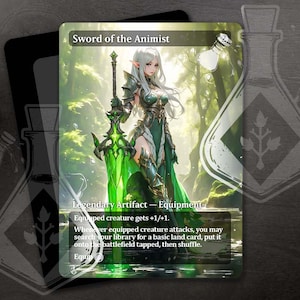Schwert des Animisten - Wunderschöne Alternative Full Custom Art - Wunderschöner Ritter, Gesegneter Schwert: Valor Shines - Anime waifu
