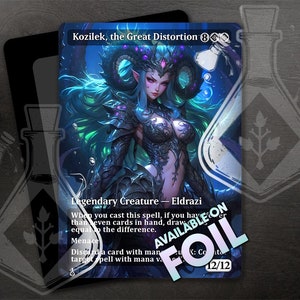 Kozilek, die Große Distortion - Wunderschöne Alternative Komplett Kunst - Atemberaubende Mistress of Horror: Eleganz und Frigh - Anime Waifu
