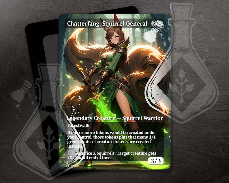 Chatterfang, Squirrel General - Gorgeous Alternate Full Custom Art ...
