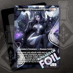 Anim Pakal, Mil Lua - Arte alternativa completa personalizada incrível - Esplendor Soberano: Regra Divina da Rainha Comandante - Waifu