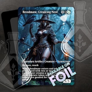 Rendmaw, Creaking Nest - Gorgeous Alternate Full Custom Art - Enigmatic Plague Doctor: Beauty Behind the Mask - Waifu Anime