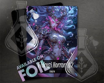 Mtg Slivdrazi Monstrosity Token Alternative Art // Choose the Art